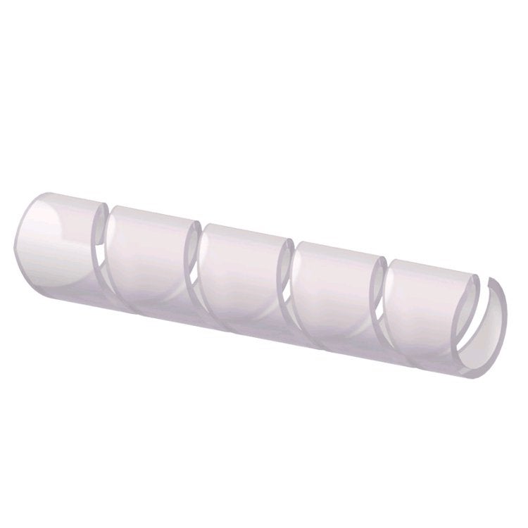 Procab ACW120 spiraal band 5 m, 20 mm, transparant