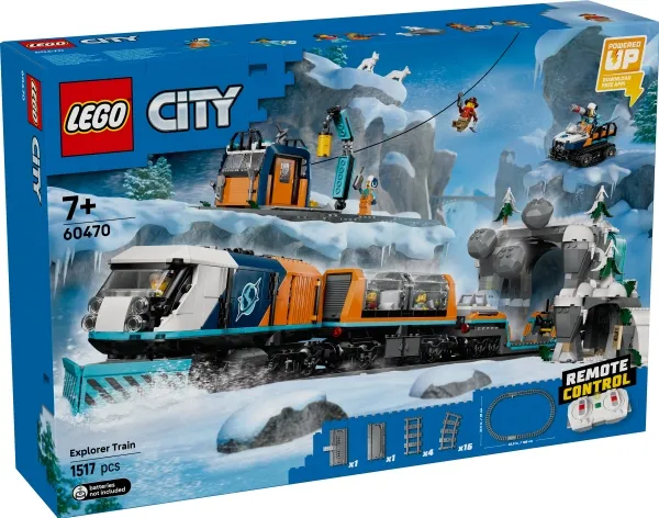 LEGO City 60470 Polarforskernes arktiske eksprestog