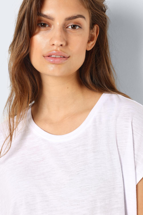 Noisy may witte dames t-shirt