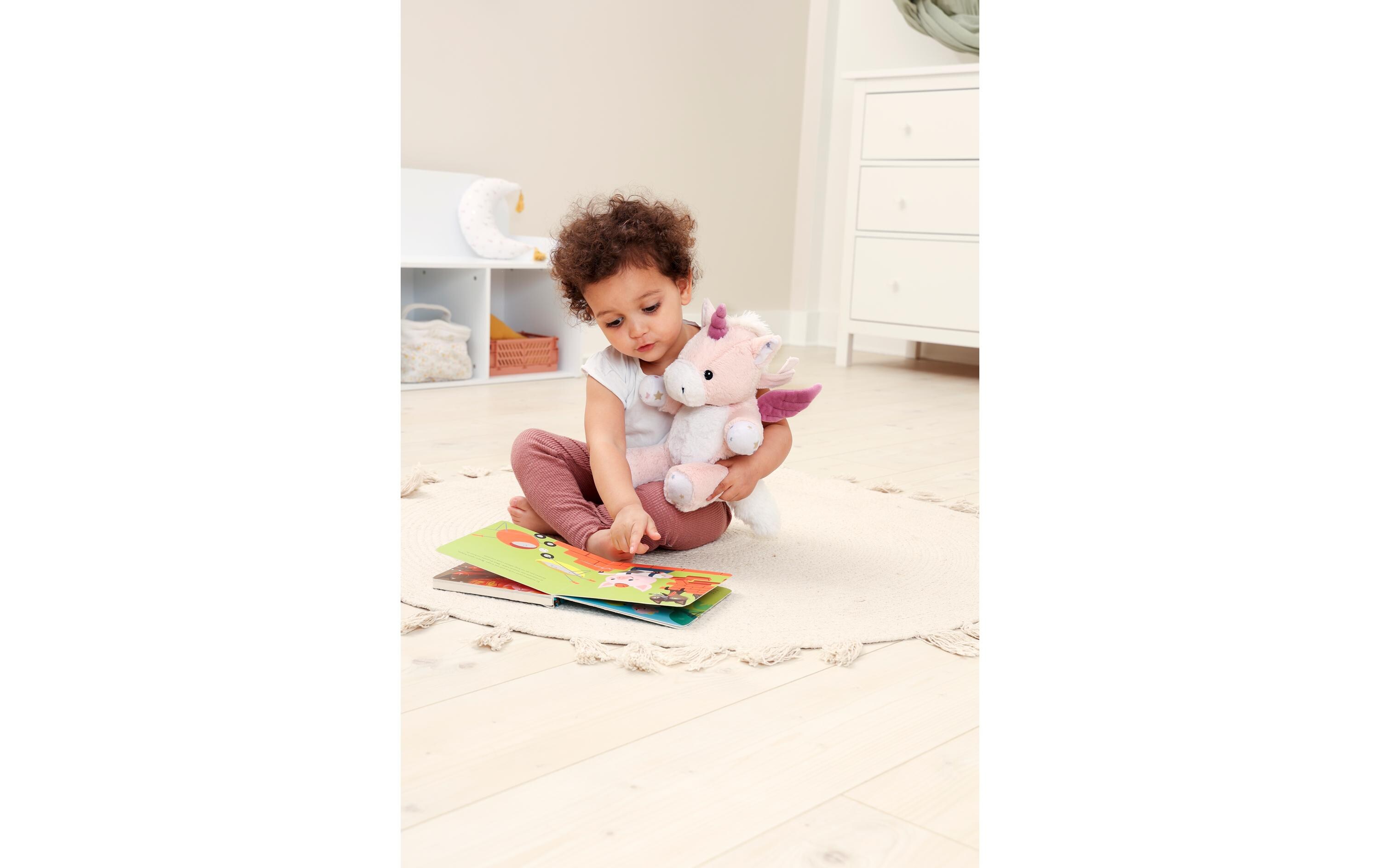 Einschlafhilfe Lovelight Buddies Lily das EinhornKuscheliger Plüsch für eine beruhigende Wirkung