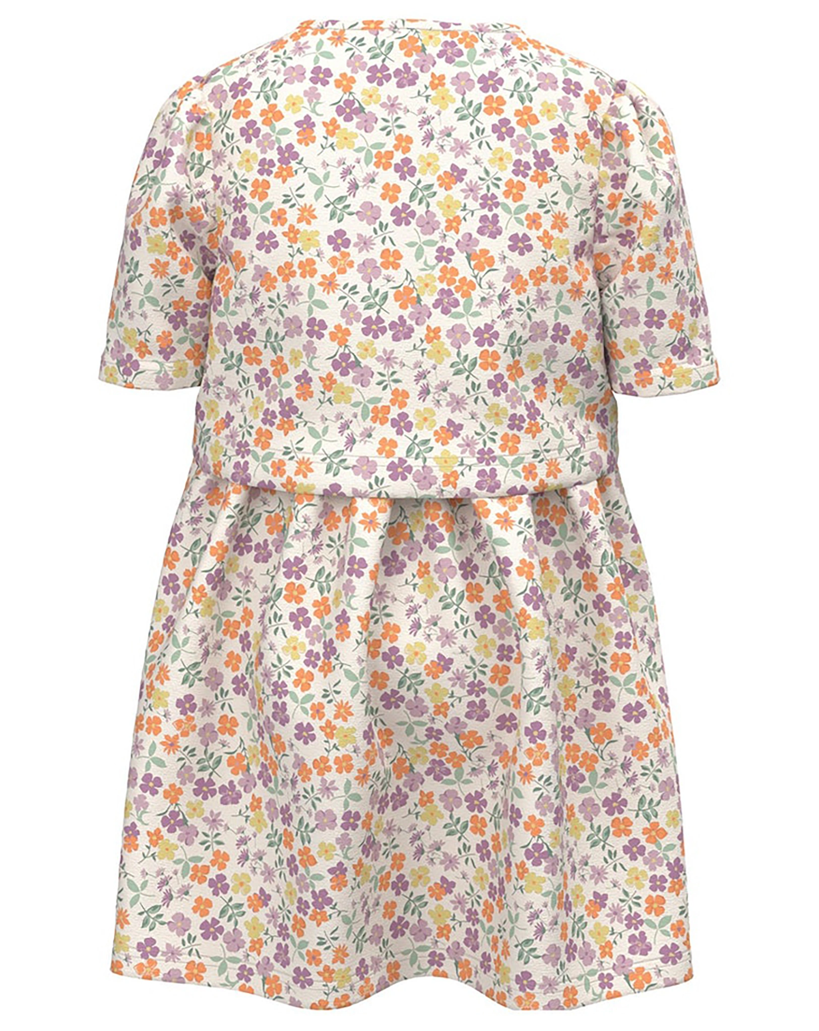 Kurzarmkleid NMFJIA in jet stream