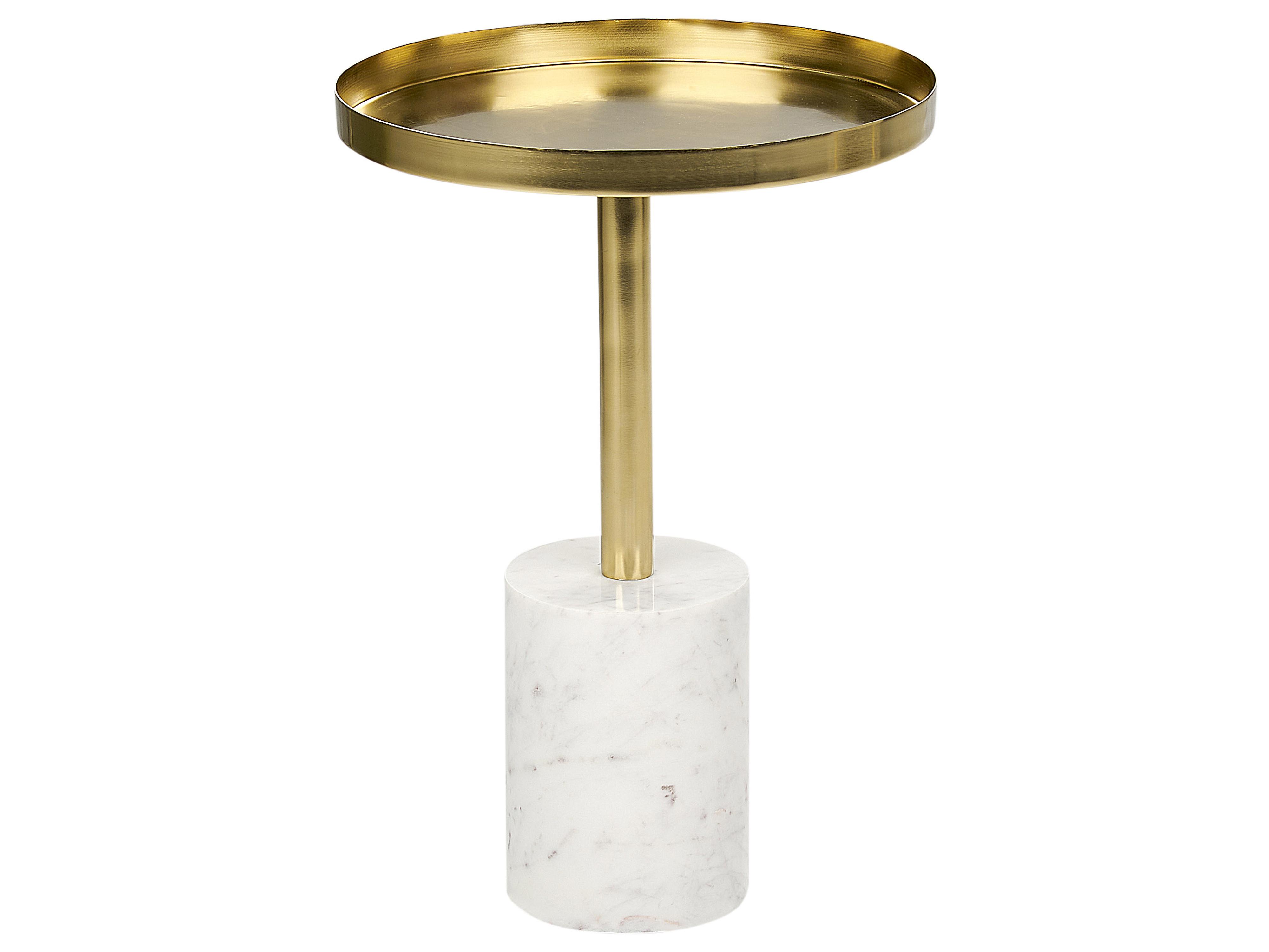 Bijzettafel CAMELO II Metaal Wit