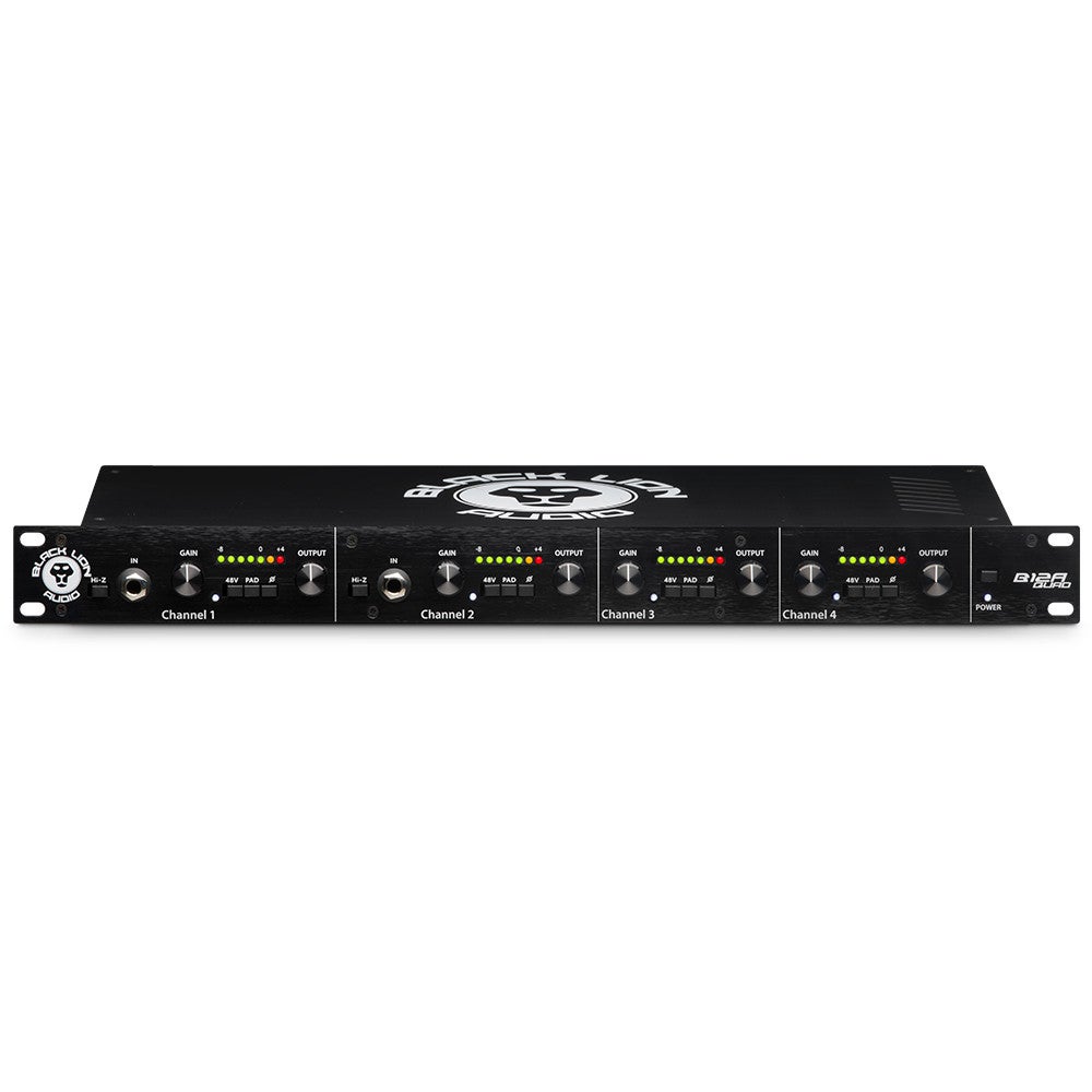 Black Lion Audio B12A Quad microfoon voorversterker