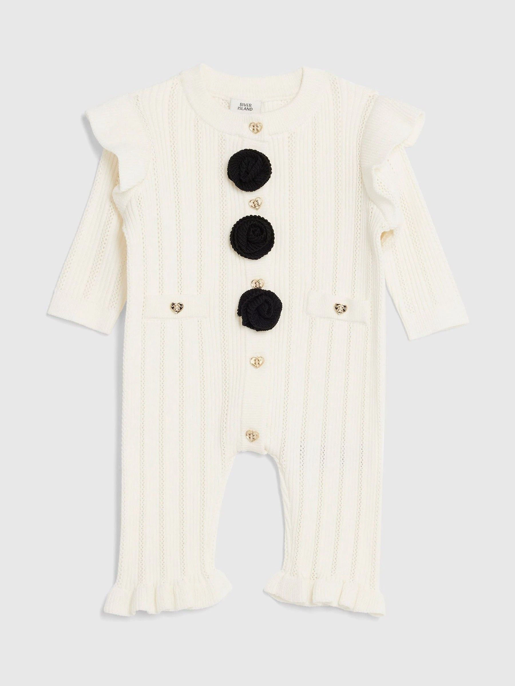 River Island Pointelle Romper