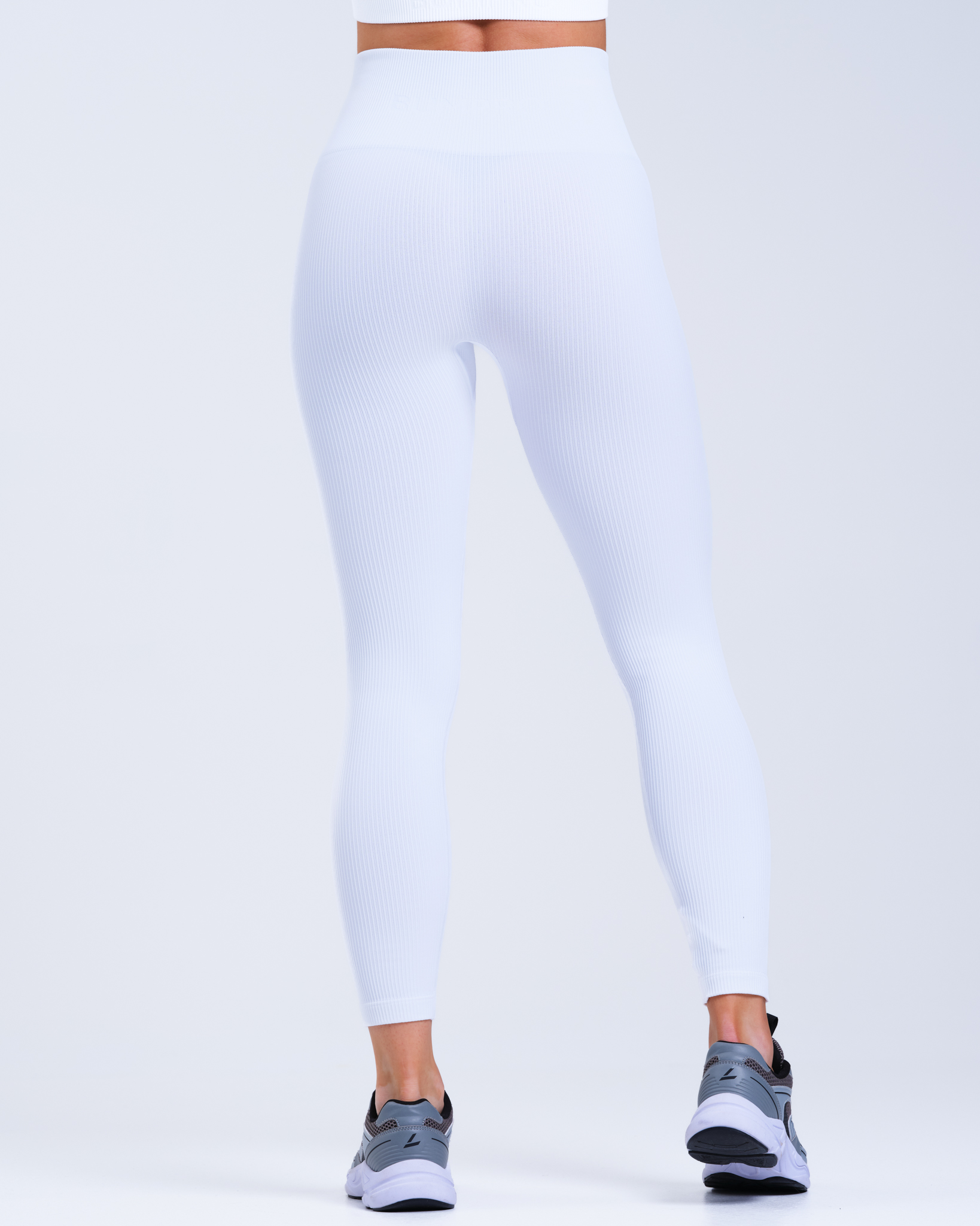 Bumpro Perfect Rib Tights White