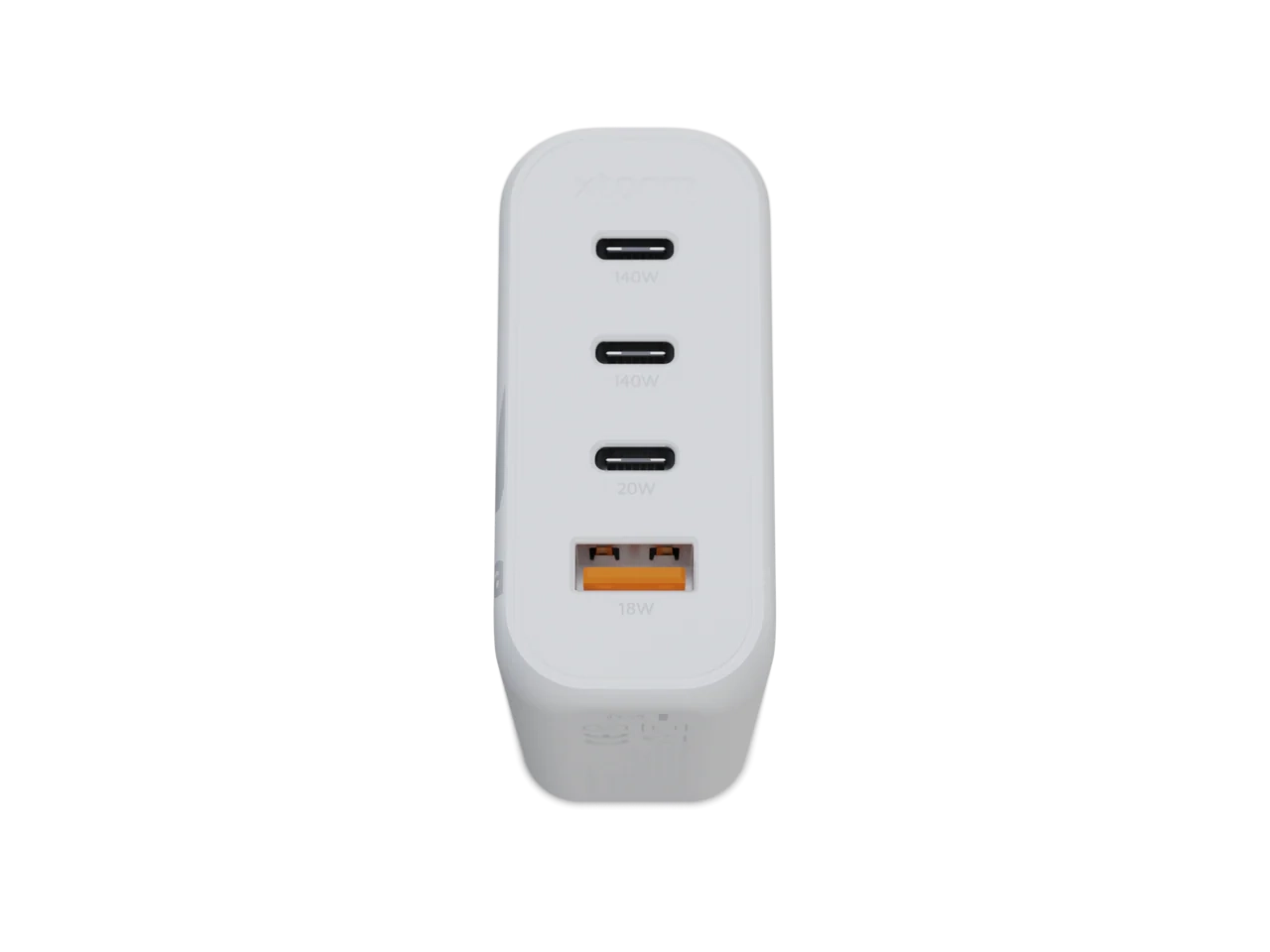 (140W) GaN2 Ultra 3x USB C / 1x USB A Ladegerät Power Adapter Netzteil aus Recycelten Materialien (XEC140) - Weiss