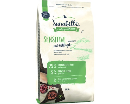 Sanabelle Sensitive Pluimvee Droogvoer voor Katten 2 kg