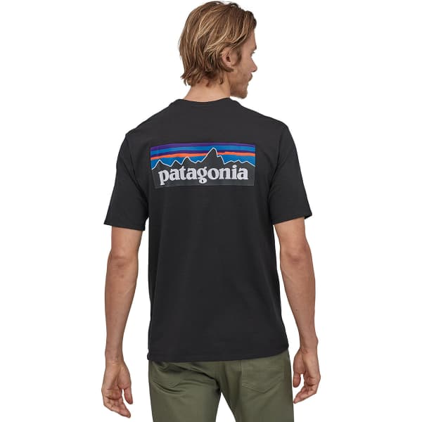 T-shirt PATAGONIA M'S P-6 LOGO RESPONSIBILI-TEE BLACK