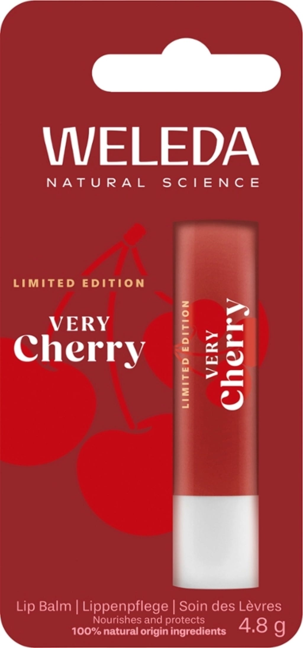 Weleda  Very Cherry Lip Balm, 4,80 g