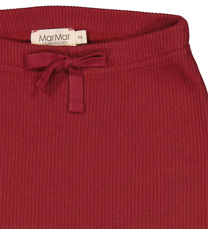 MarMar Hosen - Rib - Pico - Hibiscus Red