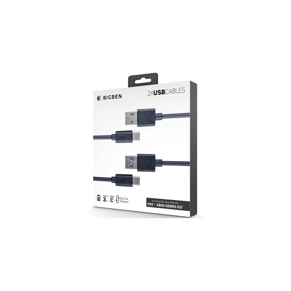 2X USB-Cable 3 meter
