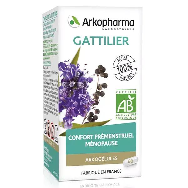 Arkopharma Arkogélules Árvore-da-Vitex Orgânica 60 cápsulas