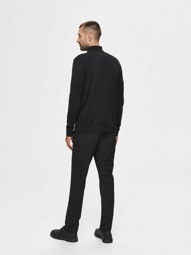 Selected Homme SLHBERG ROLL NECK B NOOS Sort