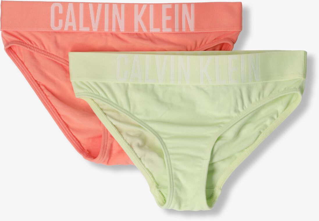 CALVIN KLEIN groene calvin klein  2pk bikini