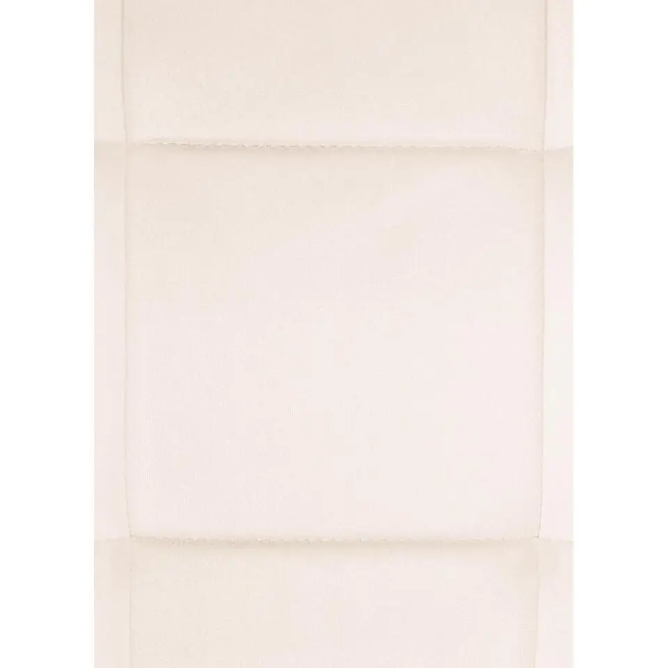 CLP Eetkamerstoel Vermont mat zwart Frame - Metaal - creme