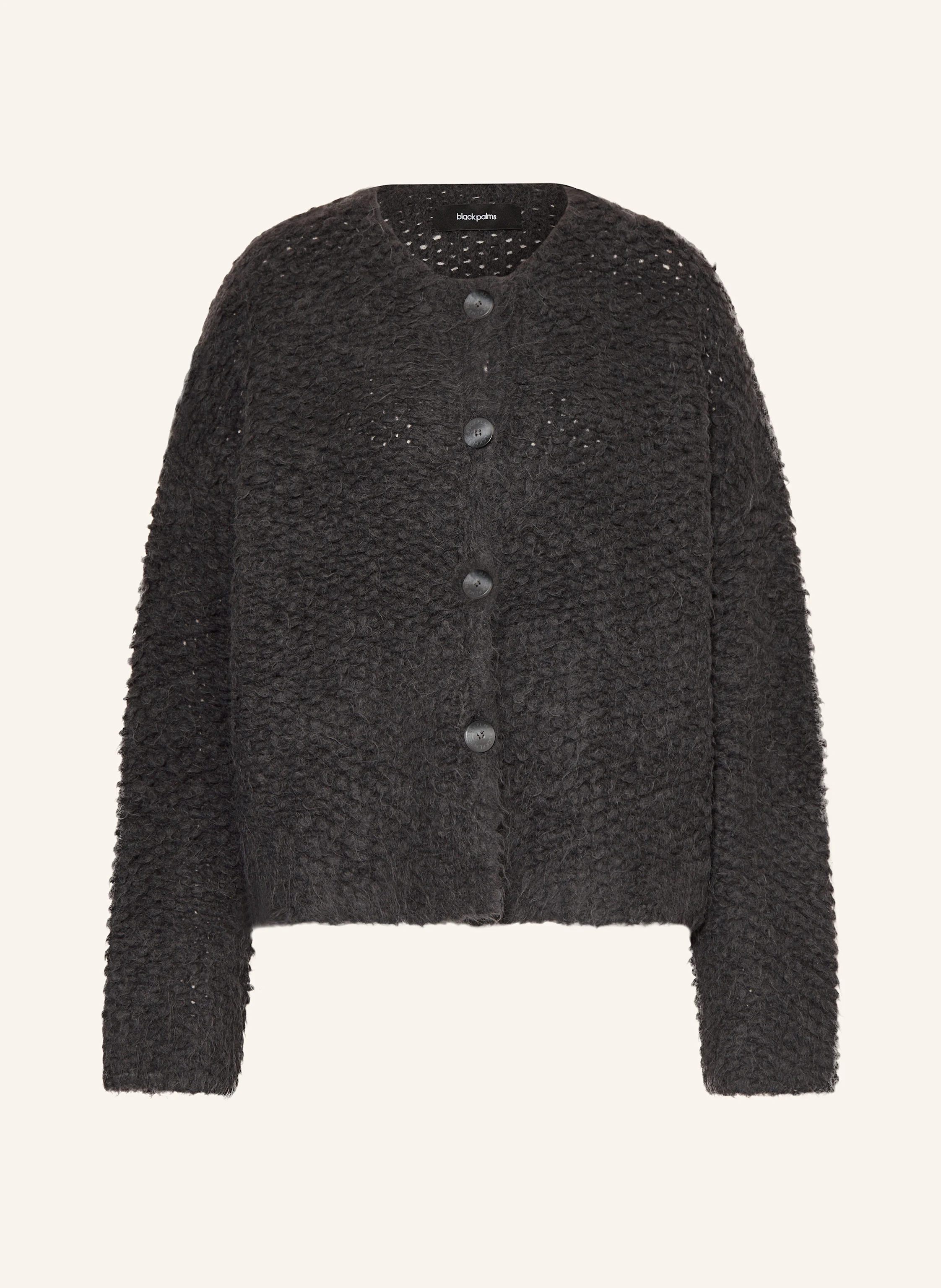 black palms Strickjacke CORSETTA aus Alpaka