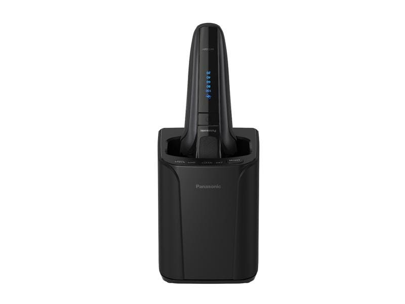 Panasonic Herrenrasierer ES-LV9U-K803 mit Reinigungsstation Rasierapparat mit Linearmotor und flexiblen 20D-Scherkopf