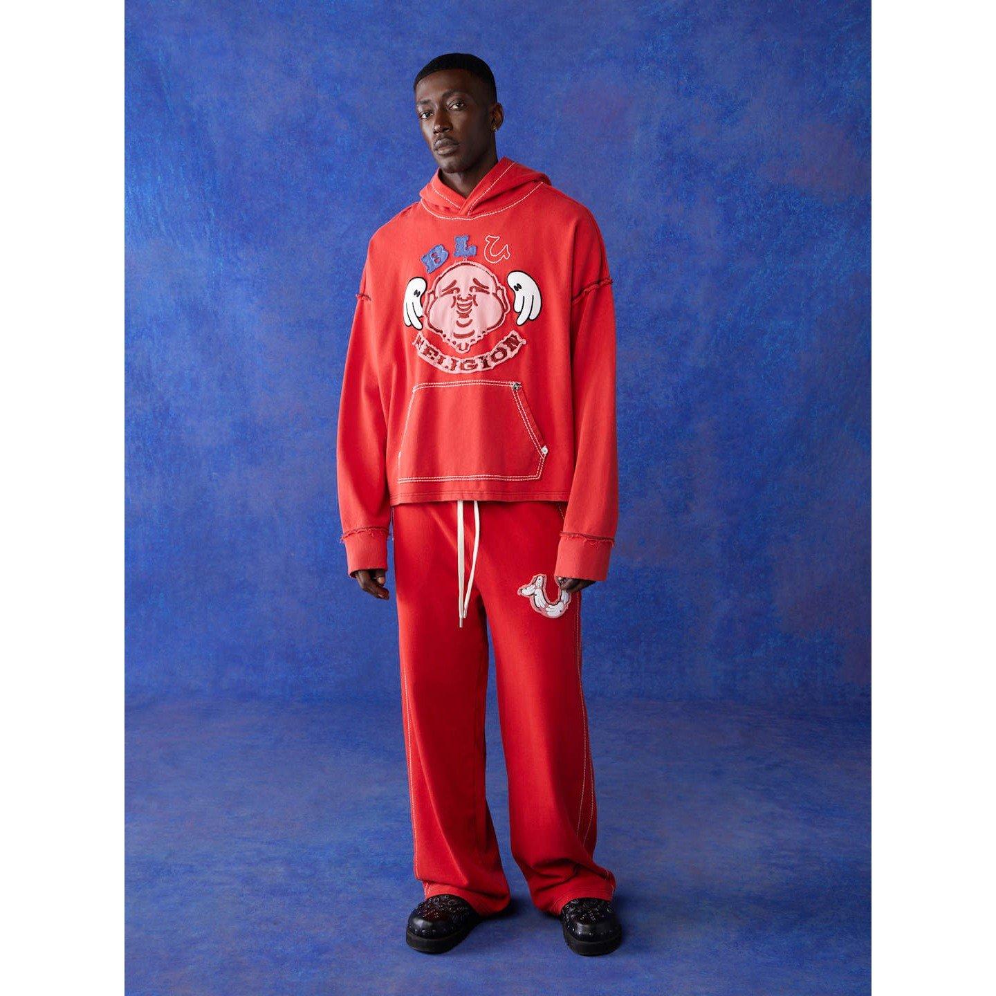 True Religion TR x Blu Hoodie Mens