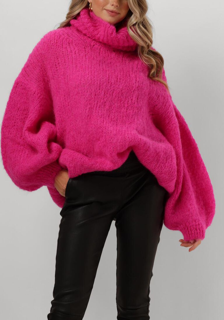 roze american dreams coltrui pepper roll neck alpaca pullover