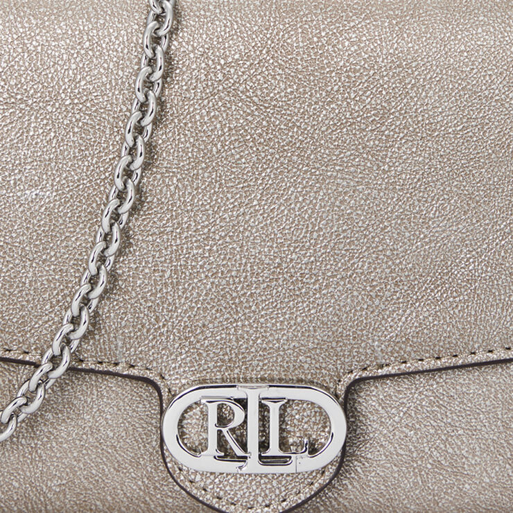 Lauren Ralph Lauren DISTRSSD MTLC LTHR-ADAIR 20-CXB-MED Antique silver