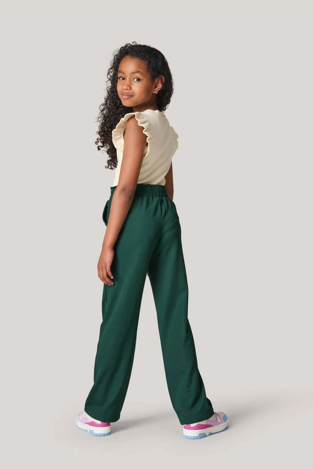 Shoeby regular fit broek groen
