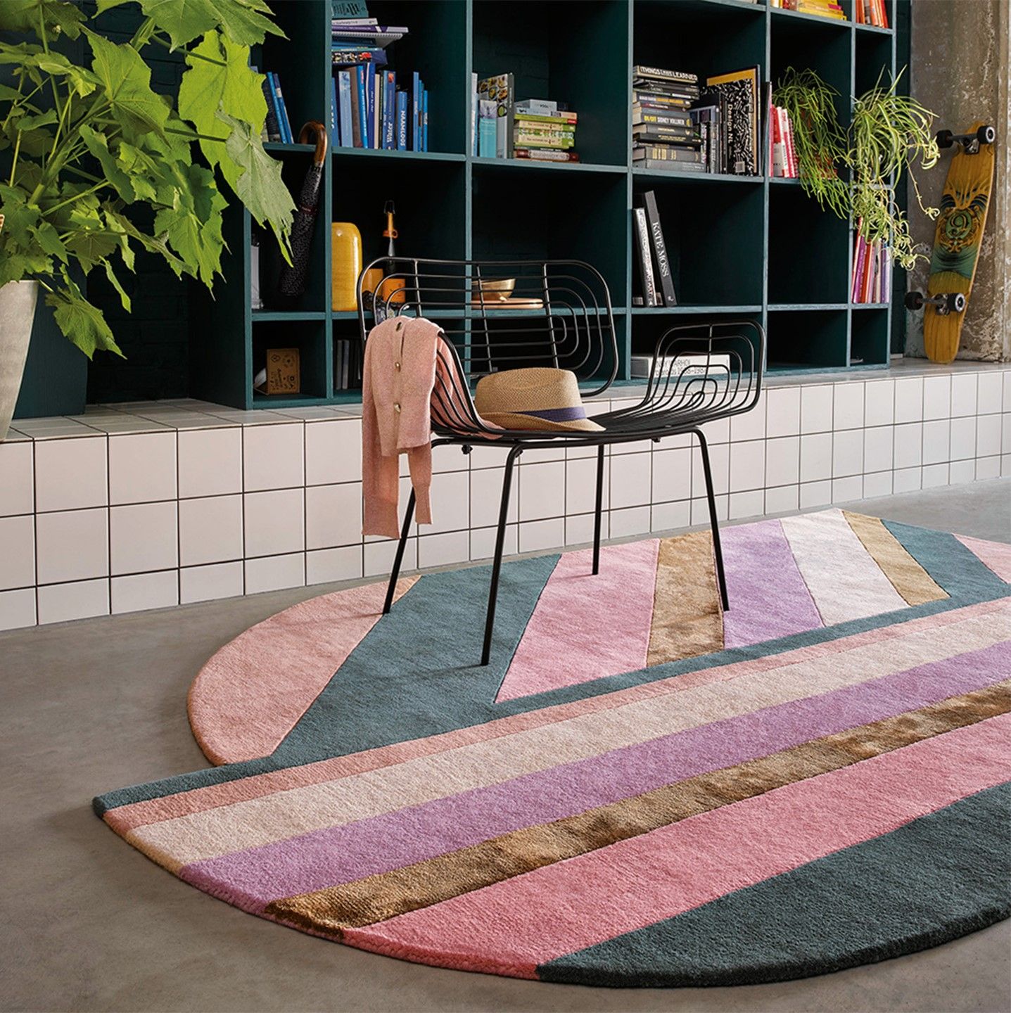 Vloerkleed Pink Jardin