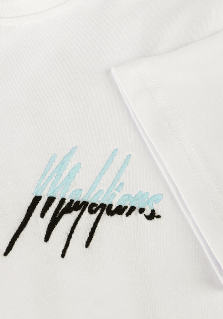MALELIONS witte malelions t-shirt split t-shirt