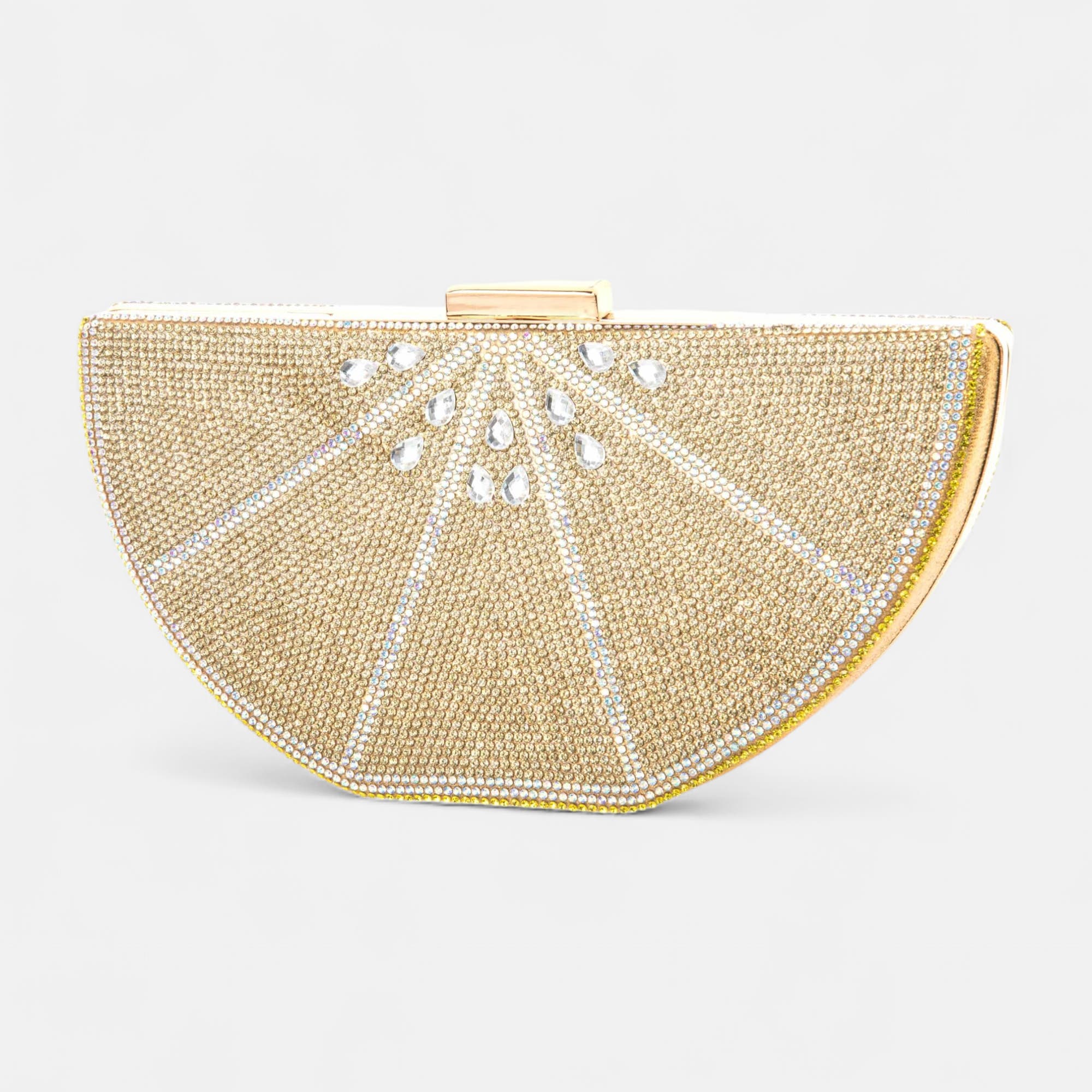 Sac bandoulière citron or