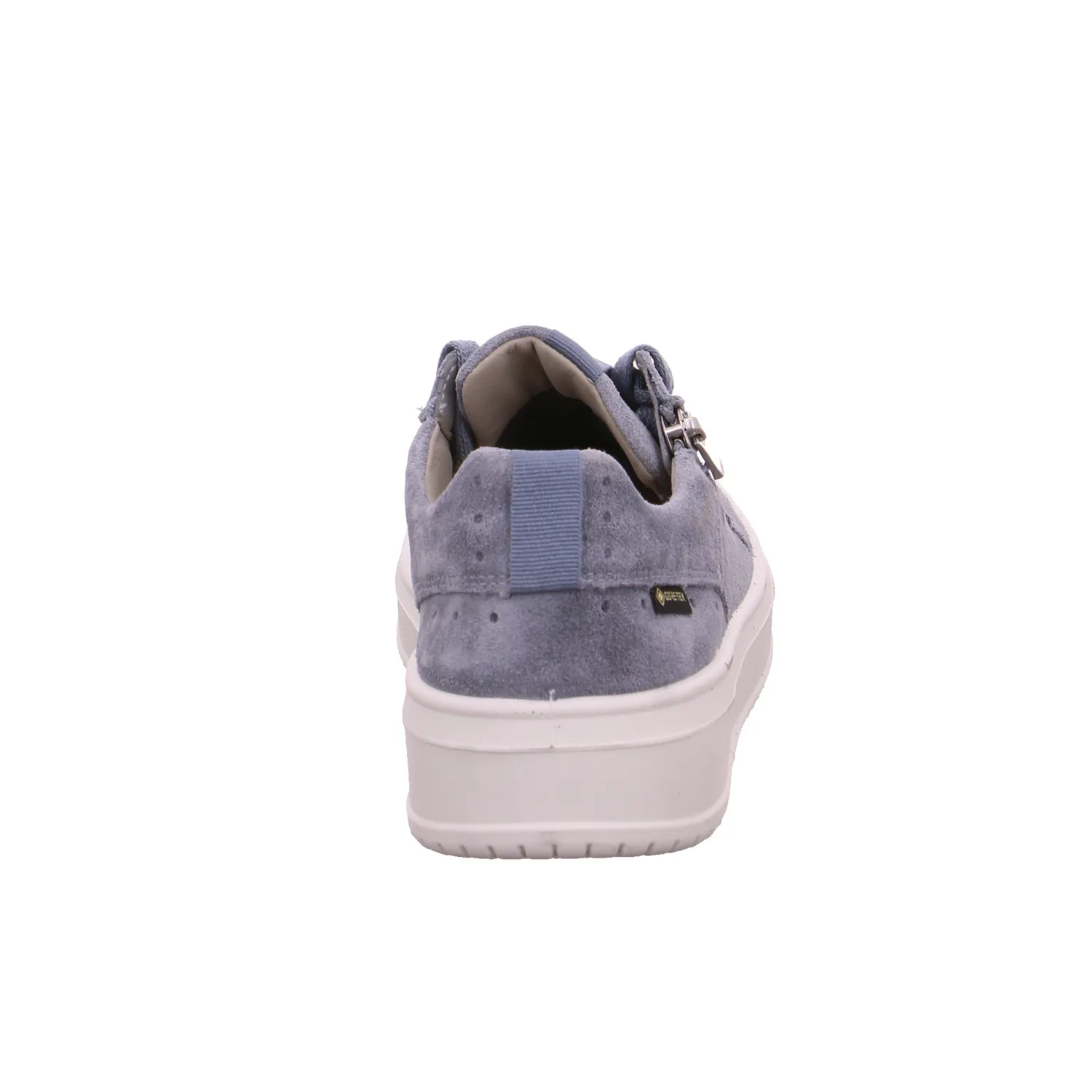 LEGERO Schnürschuh Hellblau Leder  mit Gore-Tex