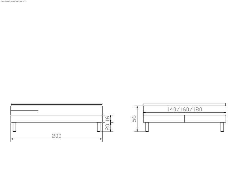 Boxspringbett HASENA BASIO