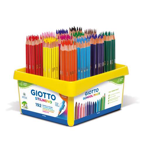 GIOTTO Stilnovo Farbstift 192er Schul-Set