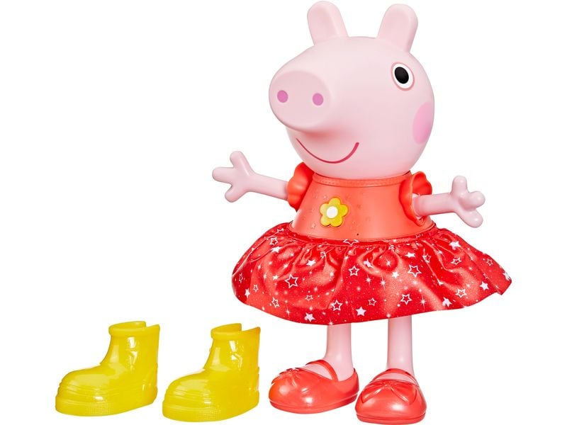 Hasbro Spielfigurenset Peppas Matschepfützen-Party -FR- Interaktive Puppe mit Soundeffekten