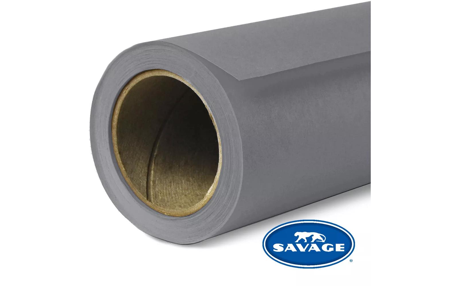 Hintergrund Papier 2.72 x 11m Smoke Gray<br>Das Hintergrundpapier von Savage