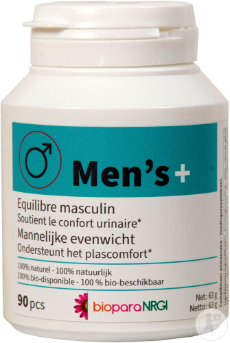 Bioparanrgi Men's+ Équilibre Masculin 90 Capsules