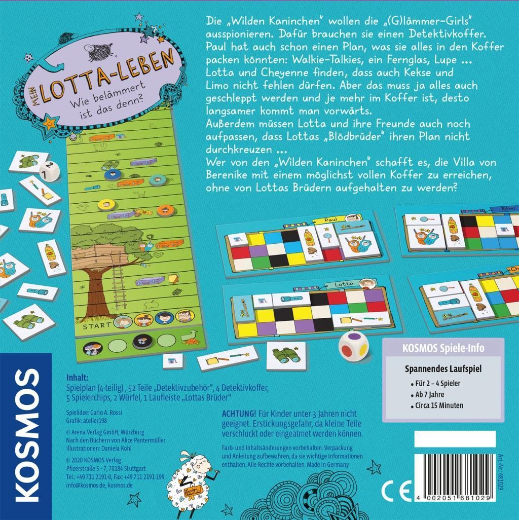 Brettspiel MEIN LOTTA-LEBEN – Wie belämmert ist das denn ?