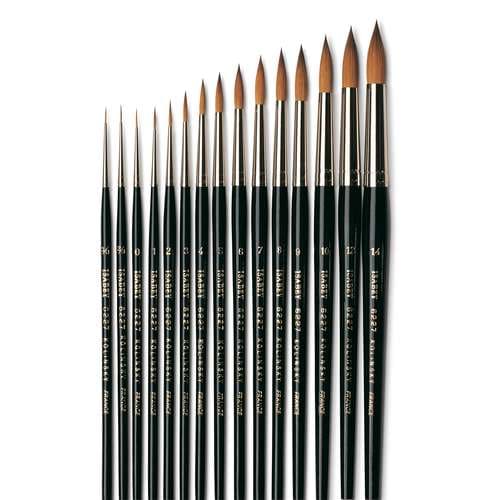 ISABEY Kolinsky Aquarellpinsel, extra fein Serie 6227z