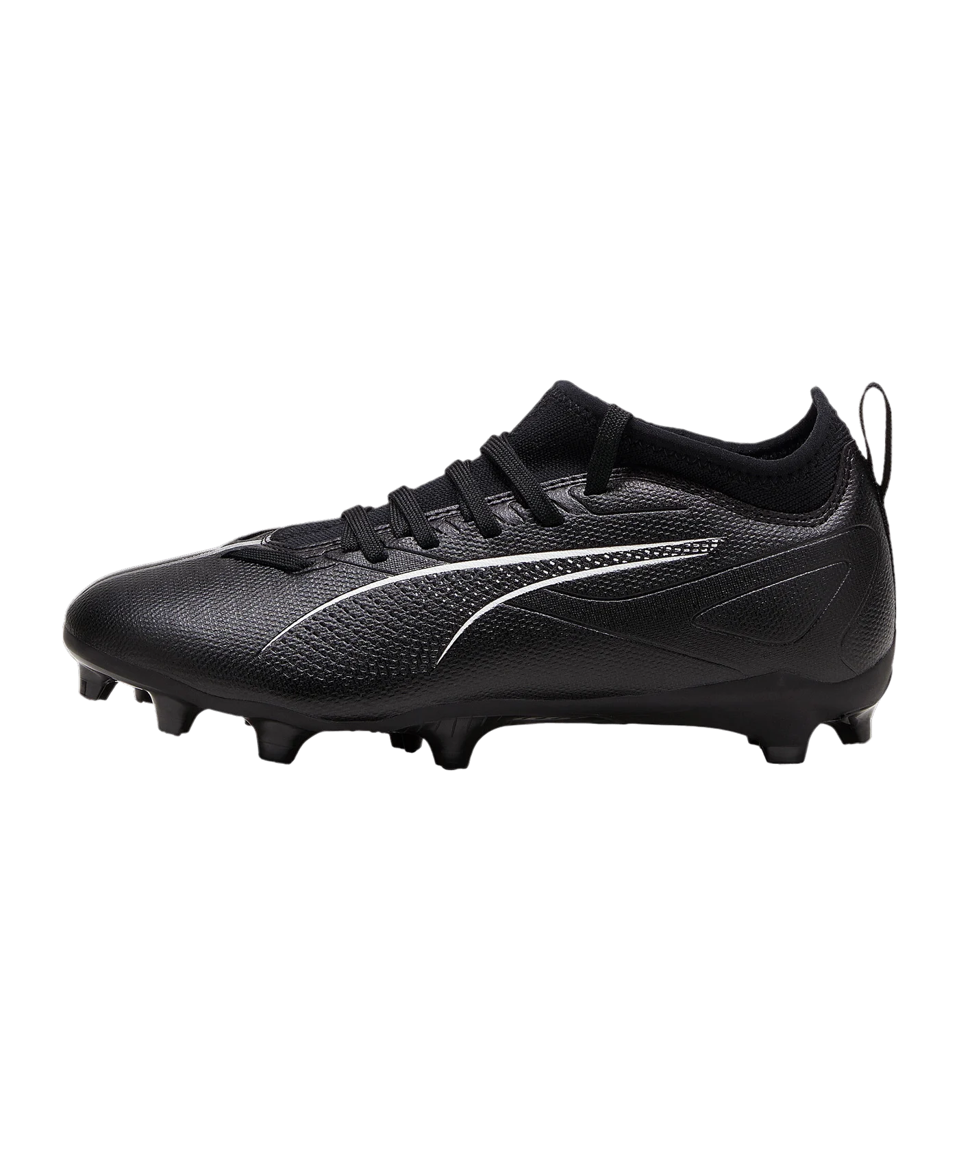 PUMA ULTRA 5 Match FG/AG Eclipse Jr Kids Schwarz Weiss F02
