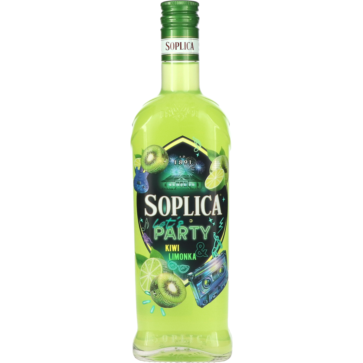 Soplica Lets Party Kiwi Limonka 50 cl