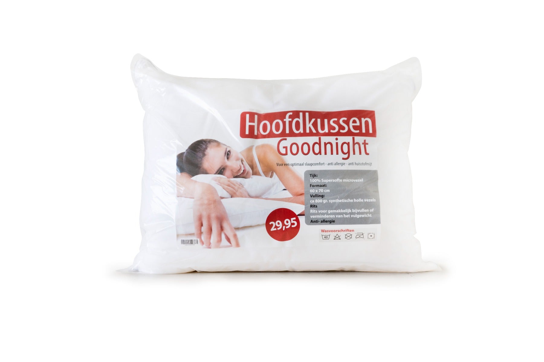 Hoofdkussen Sleeptight Percal Katoen