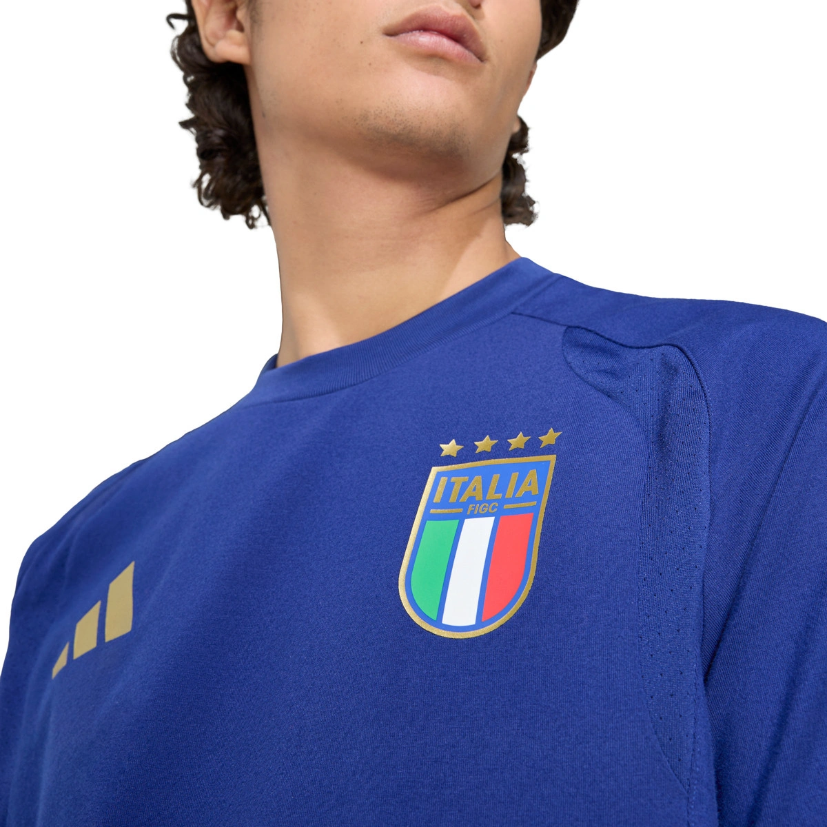 T-Shirt adidas Italia Vis-Tech Fanswear Mundial 2026