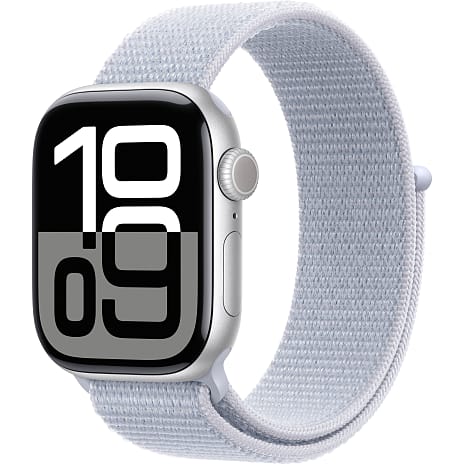 Apple Watch S10 GPS 42 mm - Silver Aluminium Sport Loop