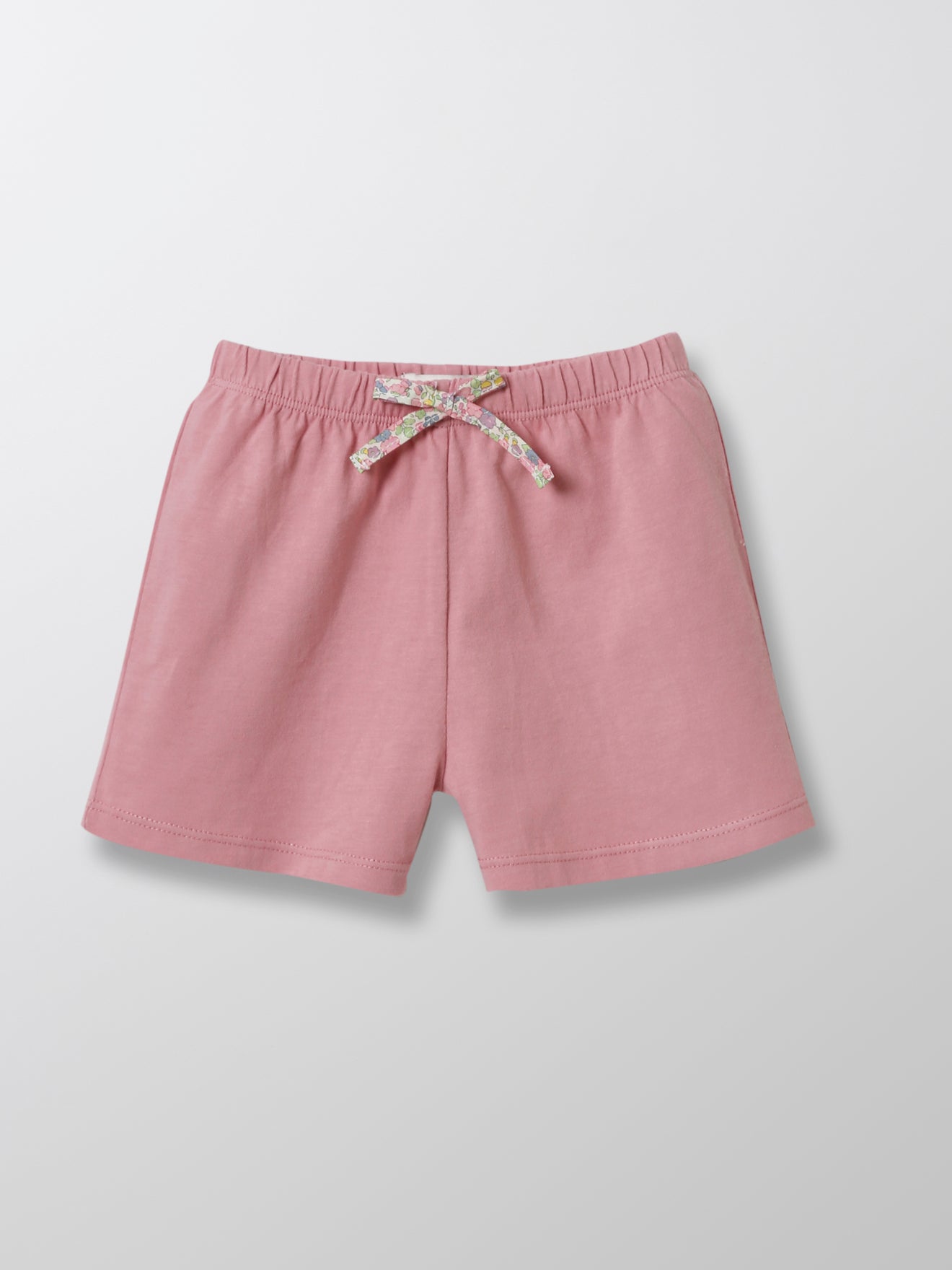 Pyjashort bébé col en tissu Liberty