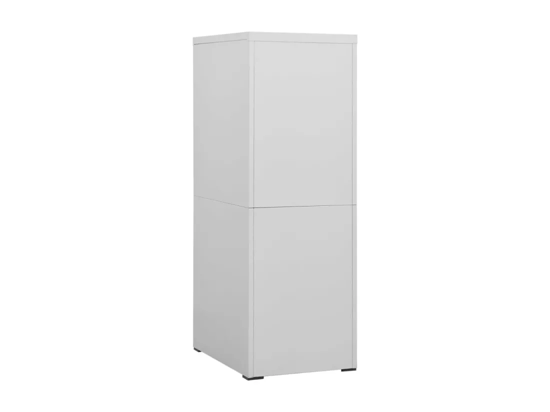 Classeur Gris clair 46x62x133 cm Acier