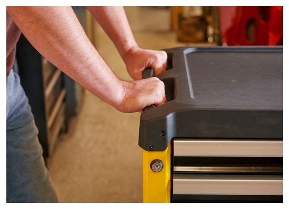 Servante 5 Tiroirs STANLEY STST74305-1 - Fabrication Française - Charge Maximale de 300 kg