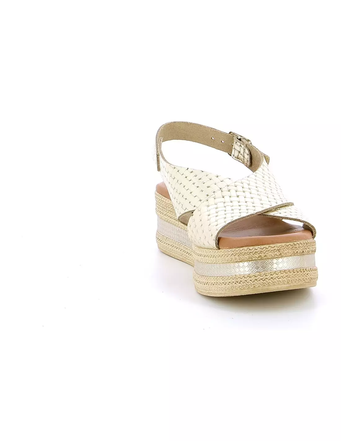 ELLA GUAPA ELAMO - Sandales & nu-pieds Platino