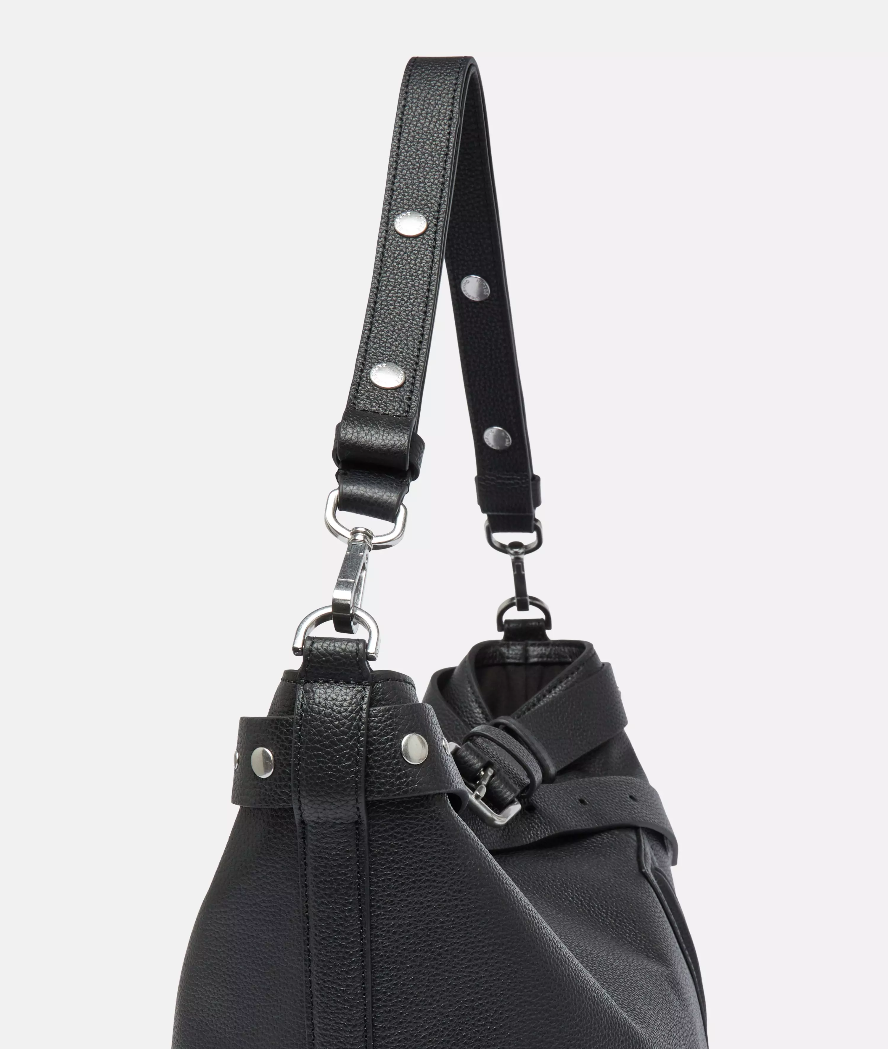 Zita Hobo L Large cowhide leather bag