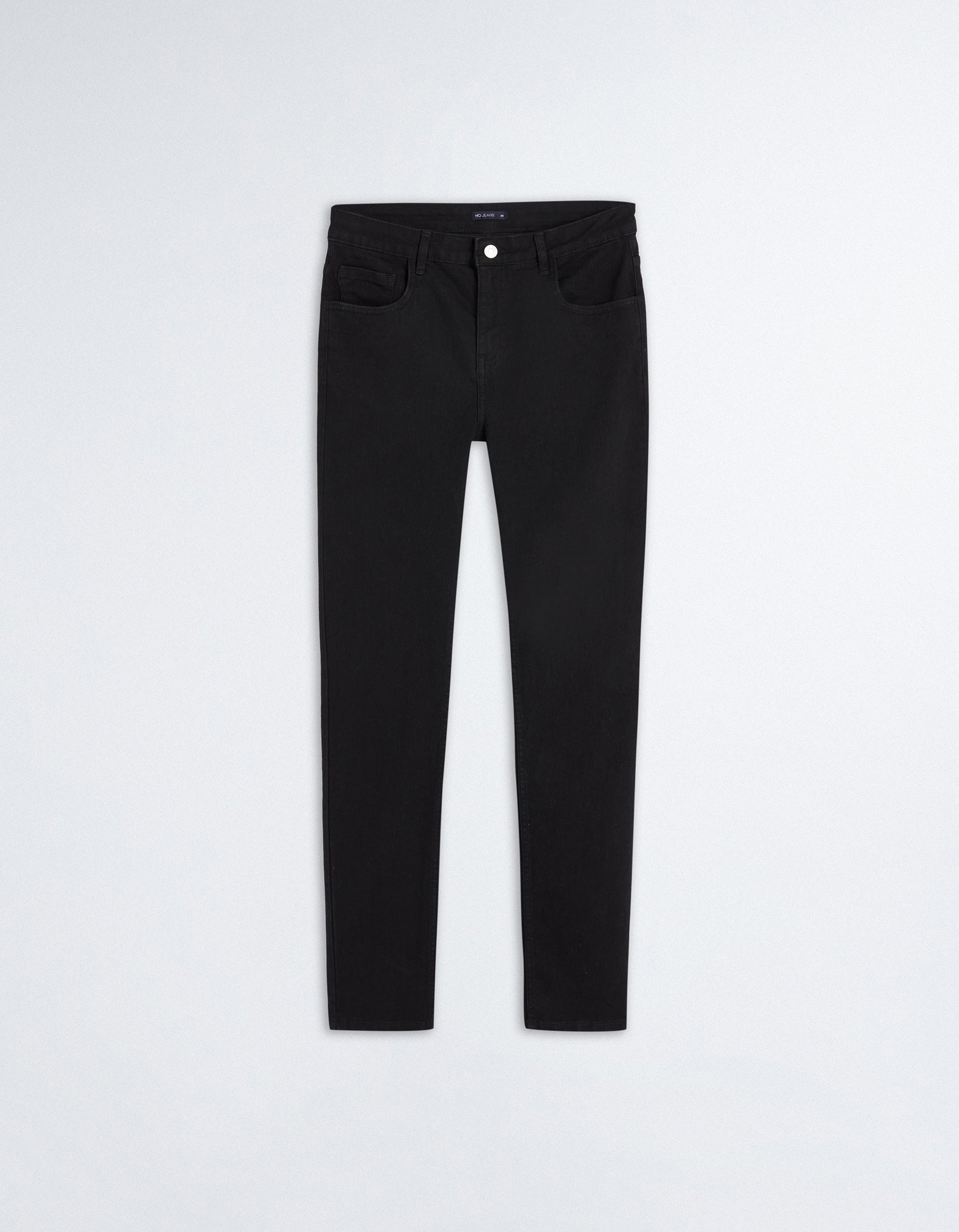 Jeans Slim Fit, Mulher, Preto