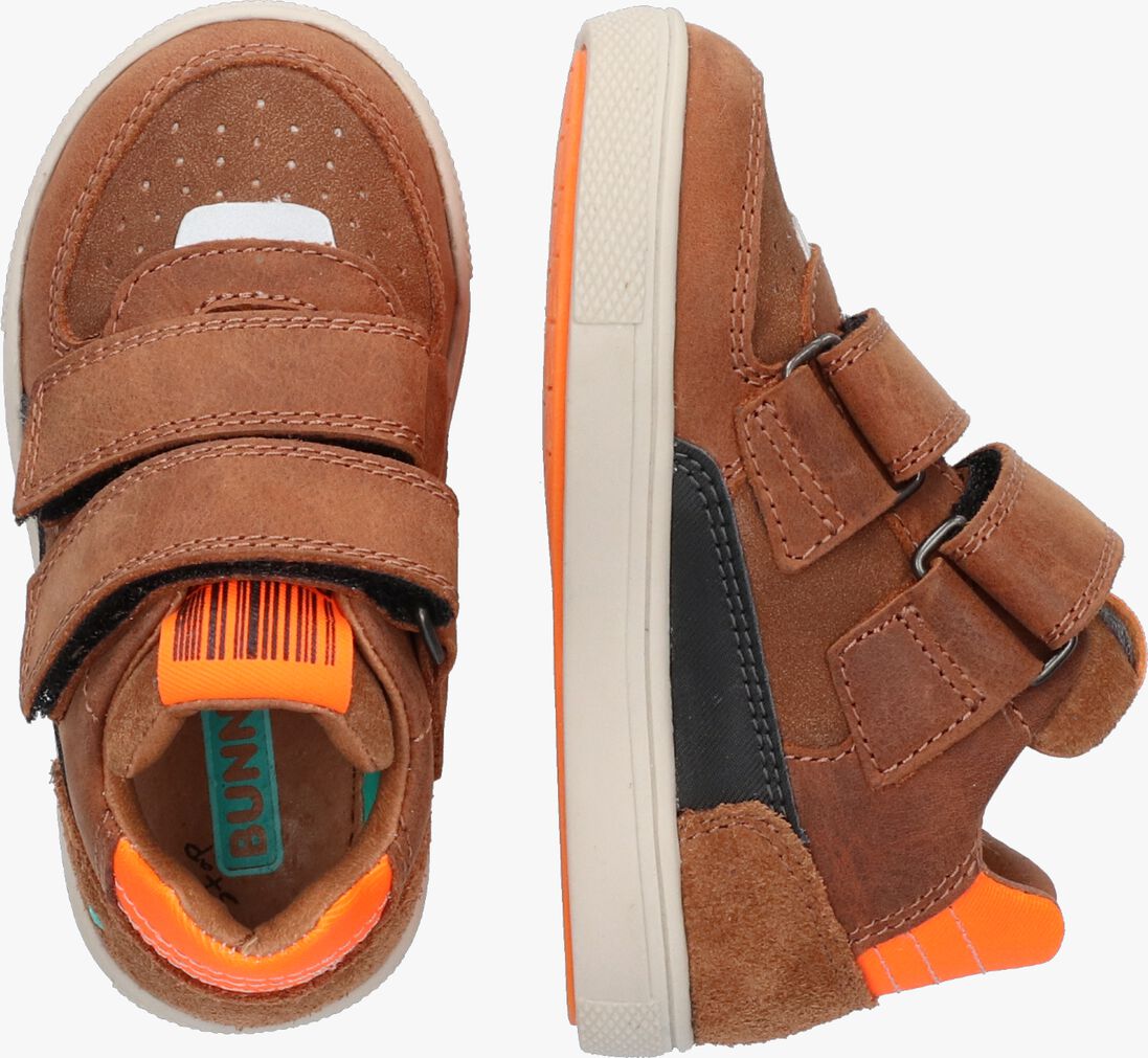 BUNNIESJR bruine bunniesjr lage sneakers luca louw