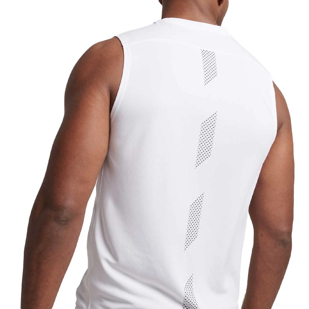Superdry Débardeur Blanc Homme Superdry Active Vest