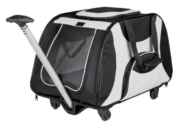 Trixie Trolley, nylon, 34 × 43 × 67 cm, sort/grå